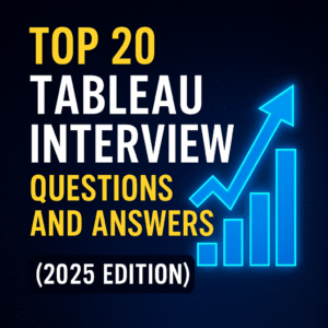 Tableau Interview Questions and Answers